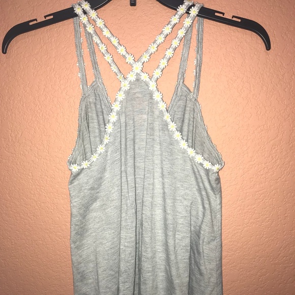 Cami grey tank top - Picture 3 of 5